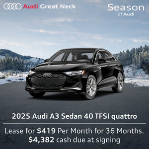 2025 Audi A3 Sedan 40 TFSI quattro